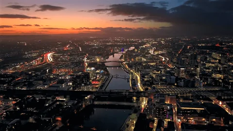 Modern Glasgow commercial buildings serviced by Provand Cleaning Group